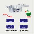 Kitchen King | Brazier Smart Pot Set 13-16″ (8 Pcs)